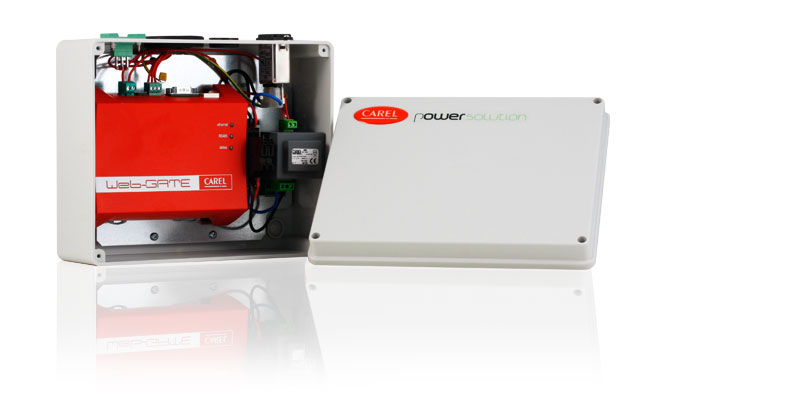 GateBox, the solution for simple and quick use of the CAREL WebGate.