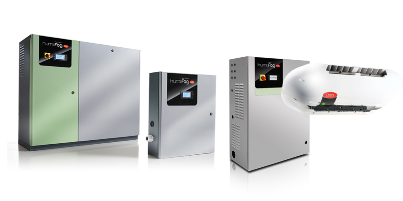 Pressurised water humidifiers