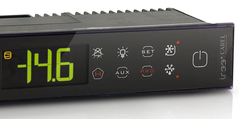 ir33+, refrigeration controller, temperature display